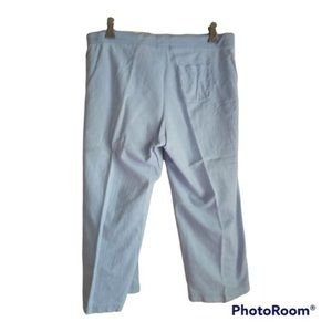 N.Y.L. Light Blue Carpi Pants Size Medium